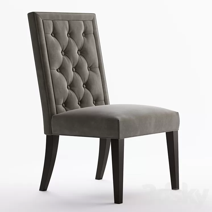 Maxwell Side Chair – Espresso 3D Model