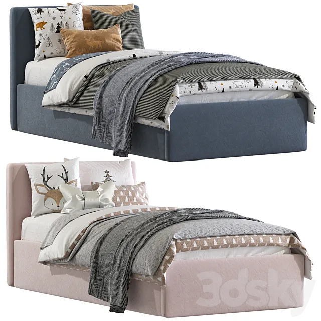 Maya Barrè _ Twils 3 bed 3DModel Maya Barrè _ Twils 3 bed 3DModel