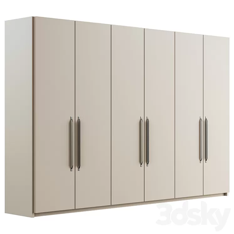 Maya wardrobe 3D Model Free Download