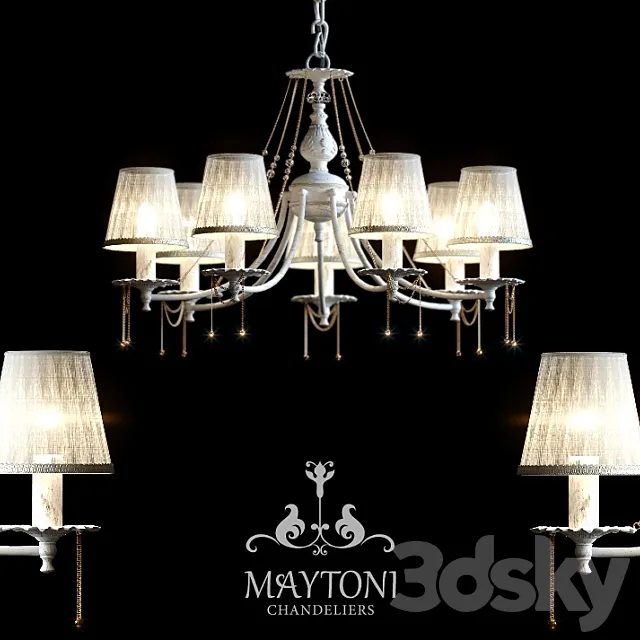 Maytoni ARM305-07-G 3DModel Maytoni ARM305-07-G 3DModel