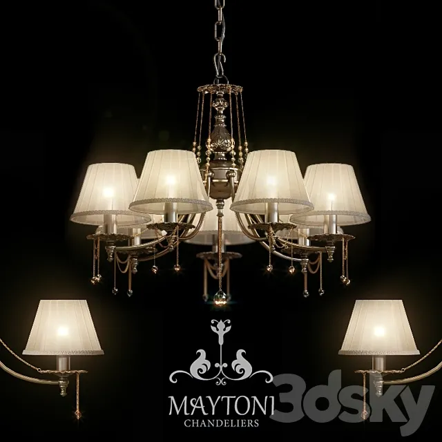 Maytoni ARM305-07-R 3DModel Maytoni ARM305-07-R 3DModel