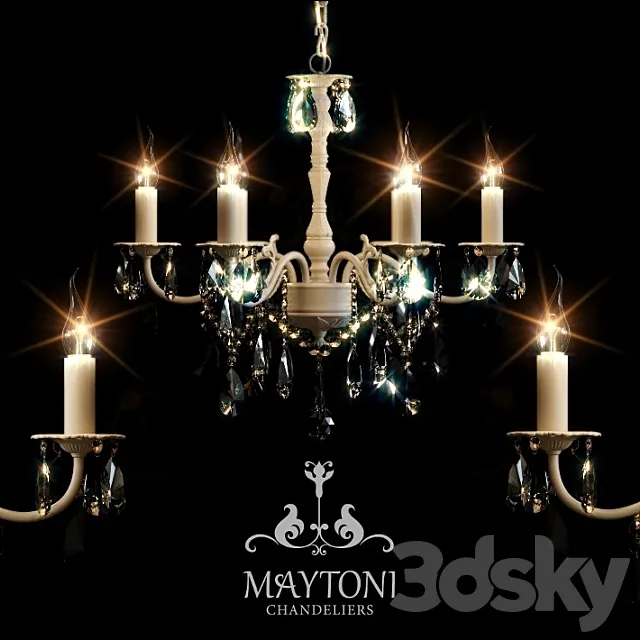 Maytoni ARM387-06-W 3DModel Maytoni ARM387-06-W 3DModel