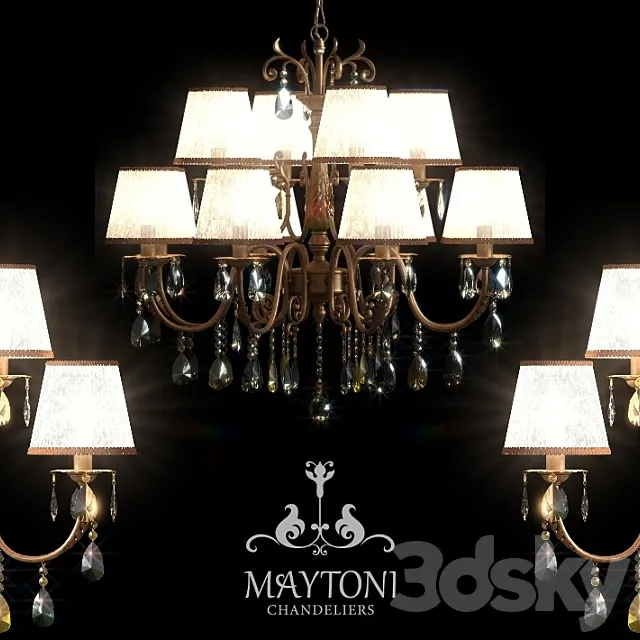 Maytoni ARM388-12-R 3DModel Maytoni ARM388-12-R 3DModel