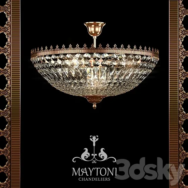 Maytoni B500-PT50-G 3DModel Maytoni B500-PT50-G 3DModel