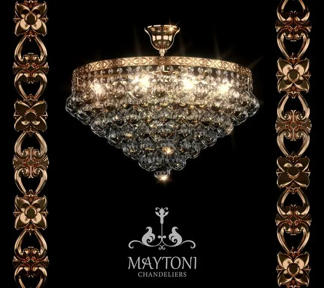 Maytoni BA783-TK46-G 3D Model Maytoni BA783-TK46-G 3D Model