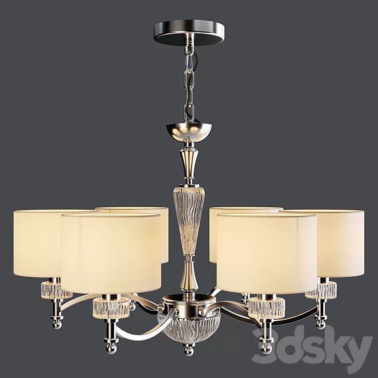 Maytoni: Ceiling Lamp – Alicante (MOD014-CL-06-N) 3D Model