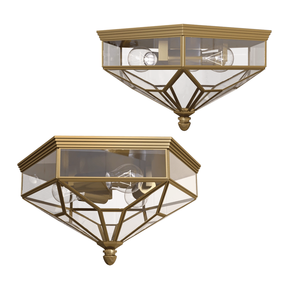 Maytoni – Ceiling lamp Zeil H356-CL-03-BZ 3D Model