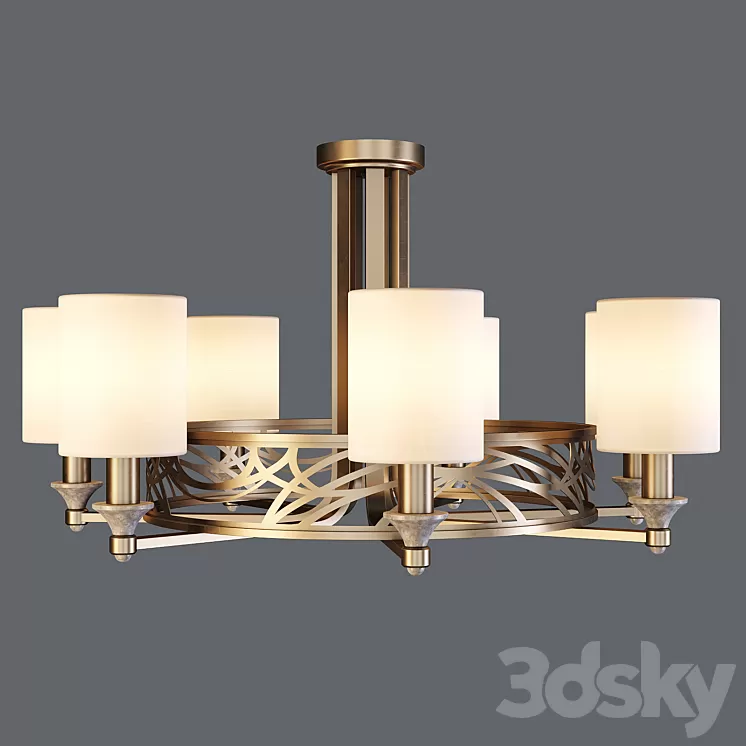 Maytoni: Ceiling Lamps – Vittoria (H004-CL-07-BG) 3D Model