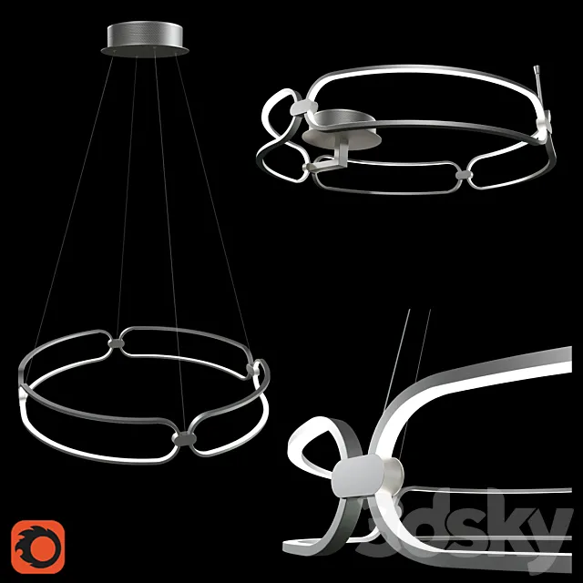 Maytoni Chain MOD017 3D Model