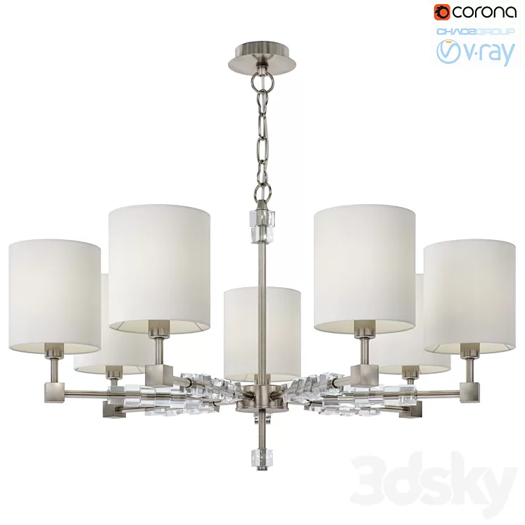 Maytoni Cube chandelier 3D Model Maytoni Cube chandelier 3D Model