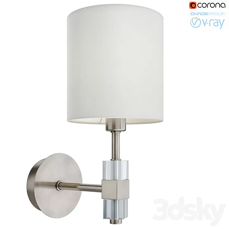 Maytoni Cube Sconce 3D Model Maytoni Cube Sconce 3D Model