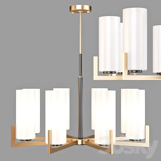 Maytoni: Fortano (MOD089PL-08BS) – Pendant Lamp 3D Model