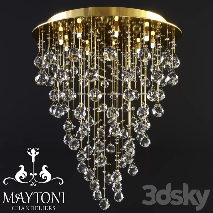 Maytoni Modern Rockfall MOD207-55-G 3D Model