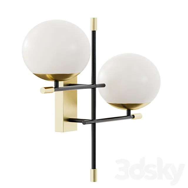 Maytoni NOSTALGIA wall lamp 3D Model Maytoni NOSTALGIA wall lamp 3D Model