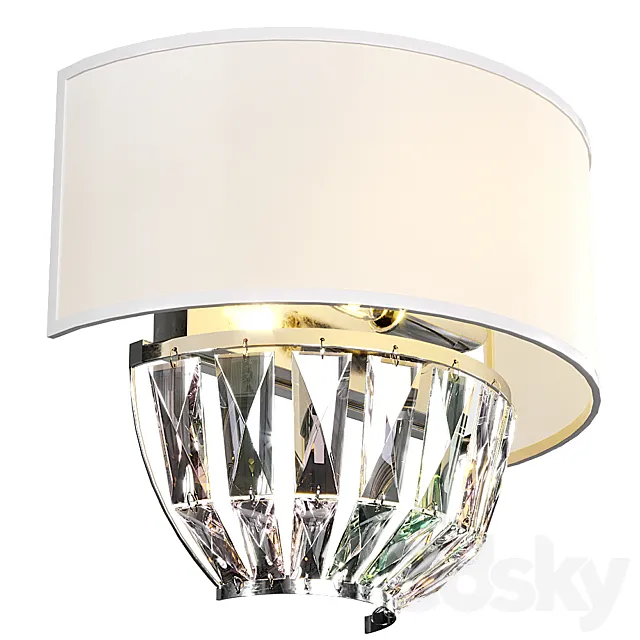 Maytoni Pantheon H021WL-02CH chandelier 3D Model Maytoni Pantheon H021WL-02CH chandelier 3D Model