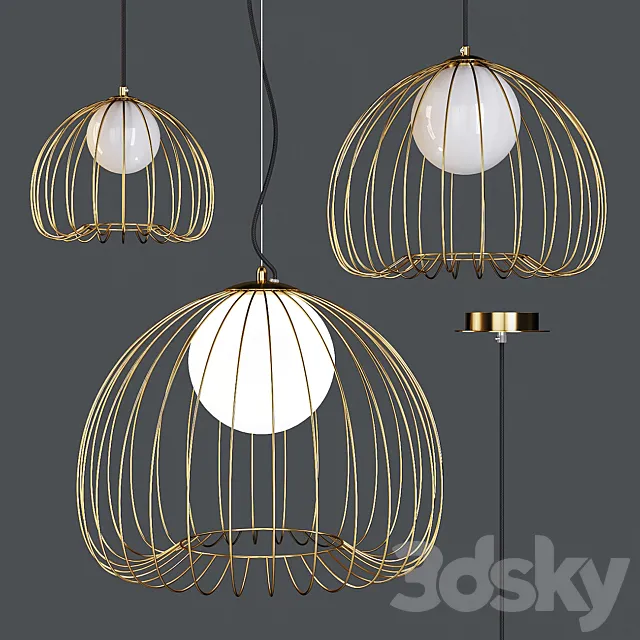 Maytoni: Pendant Lamp – Polly (MOD541-542-543) 3D Model