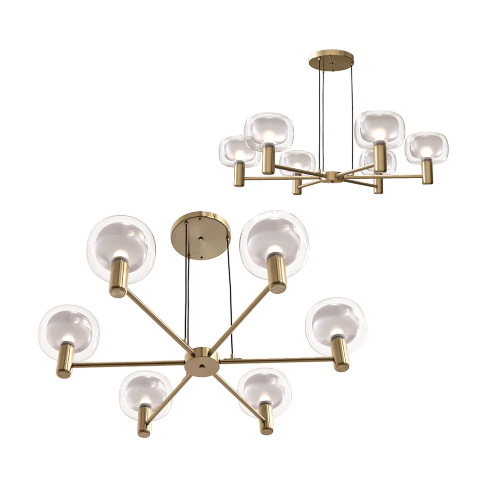 Maytoni – Pendant lamp Vision MOD411PL-06G 3D Model