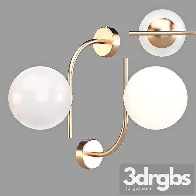 Maytoni Rendez Vous Mod109wl 01bs Wall Lamp 3D Model Download