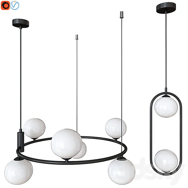 MAYTONI RING 3D Model