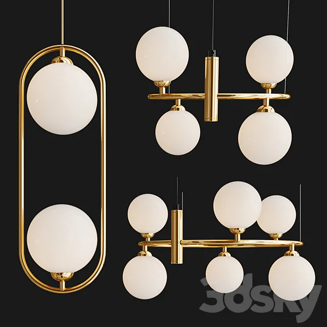 Maytoni Ring Collection 3D Model Maytoni Ring Collection 3D Model