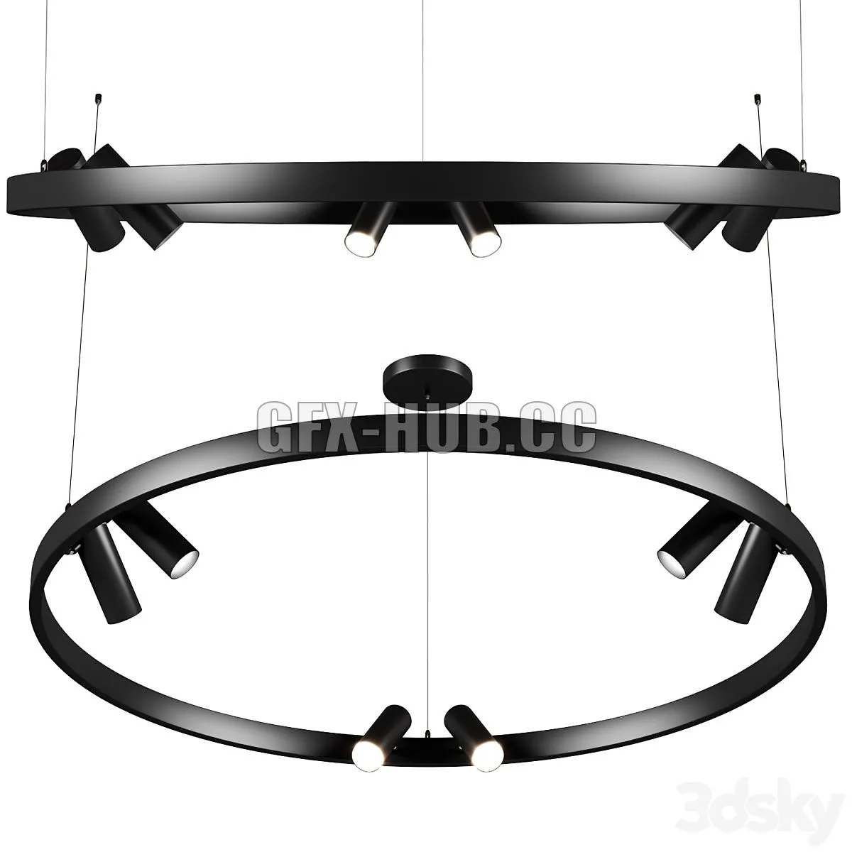 Maytoni satellite 3D Model Maytoni satellite 3D Model