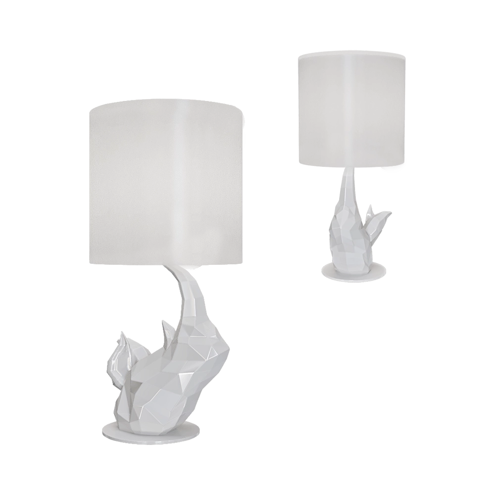 Maytoni – Table lamp Nashorn MOD470-TL-01-W 3D Model Maytoni – Table lamp Nashorn MOD470-TL-01-W 3D Model