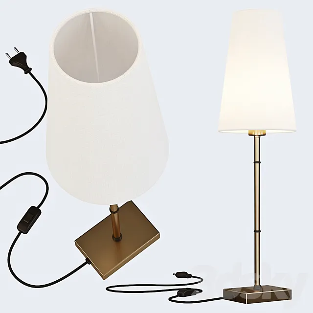 Maytoni: Table Lamp – Zaragoza 3D Model