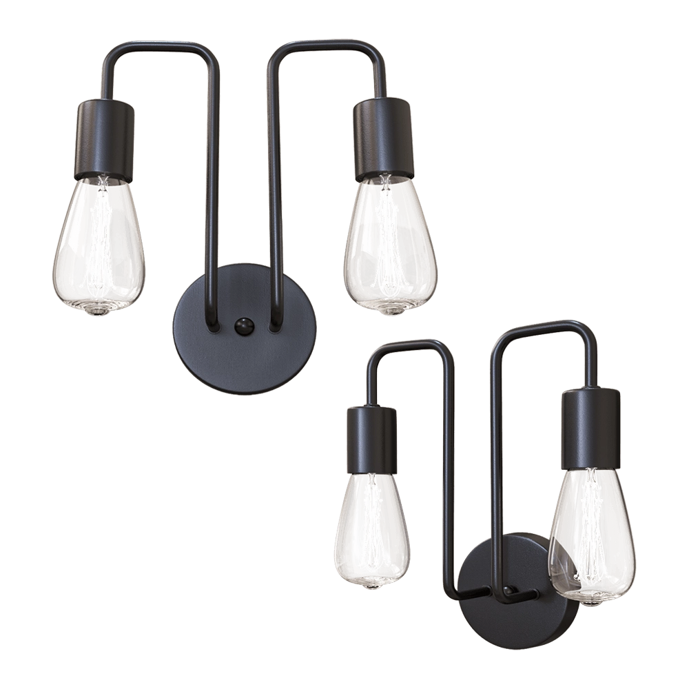 Maytoni – Wall lamp Gilbert T532WL-02B 3D Model Maytoni – Wall lamp Gilbert T532WL-02B 3D Model