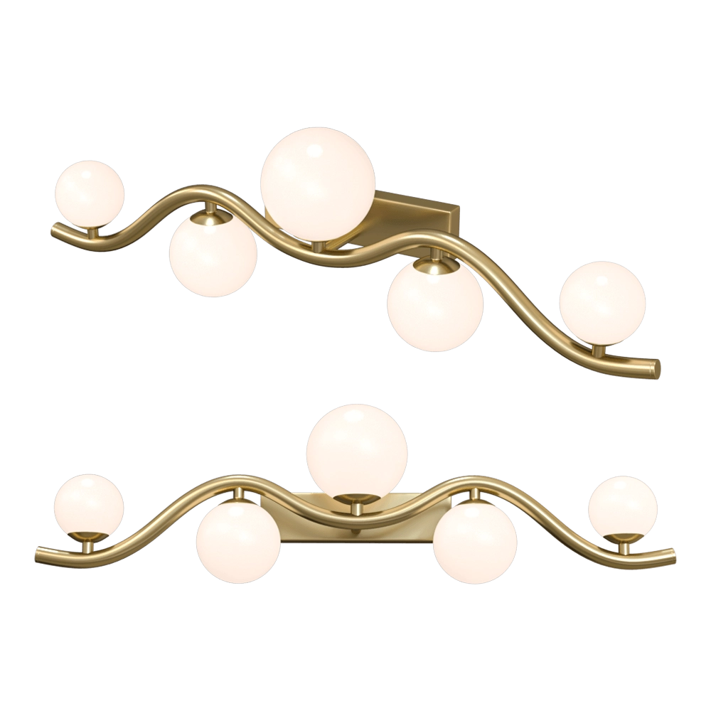Maytoni – Wall lamp Uva MOD059WL-05G 3D Model Maytoni – Wall lamp Uva MOD059WL-05G 3D Model