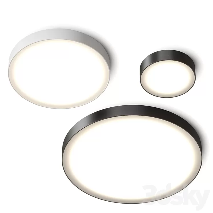 Maytoni Zon Ceiling Lamps 3D Model Free Download