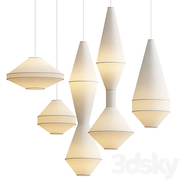 Mayu Coco Flip pendant 3D Model Mayu Coco Flip pendant 3D Model