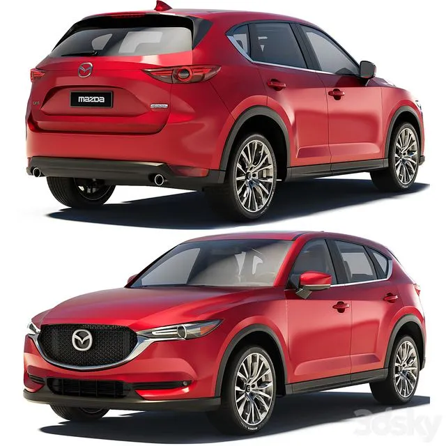 Mazda CX-5 2017 3D Model