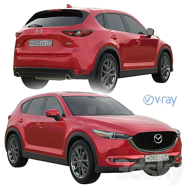 Mazda CX-5 2017 3DModel