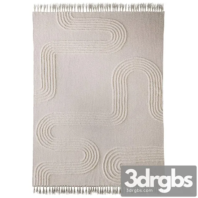Maze hilo tufted rug