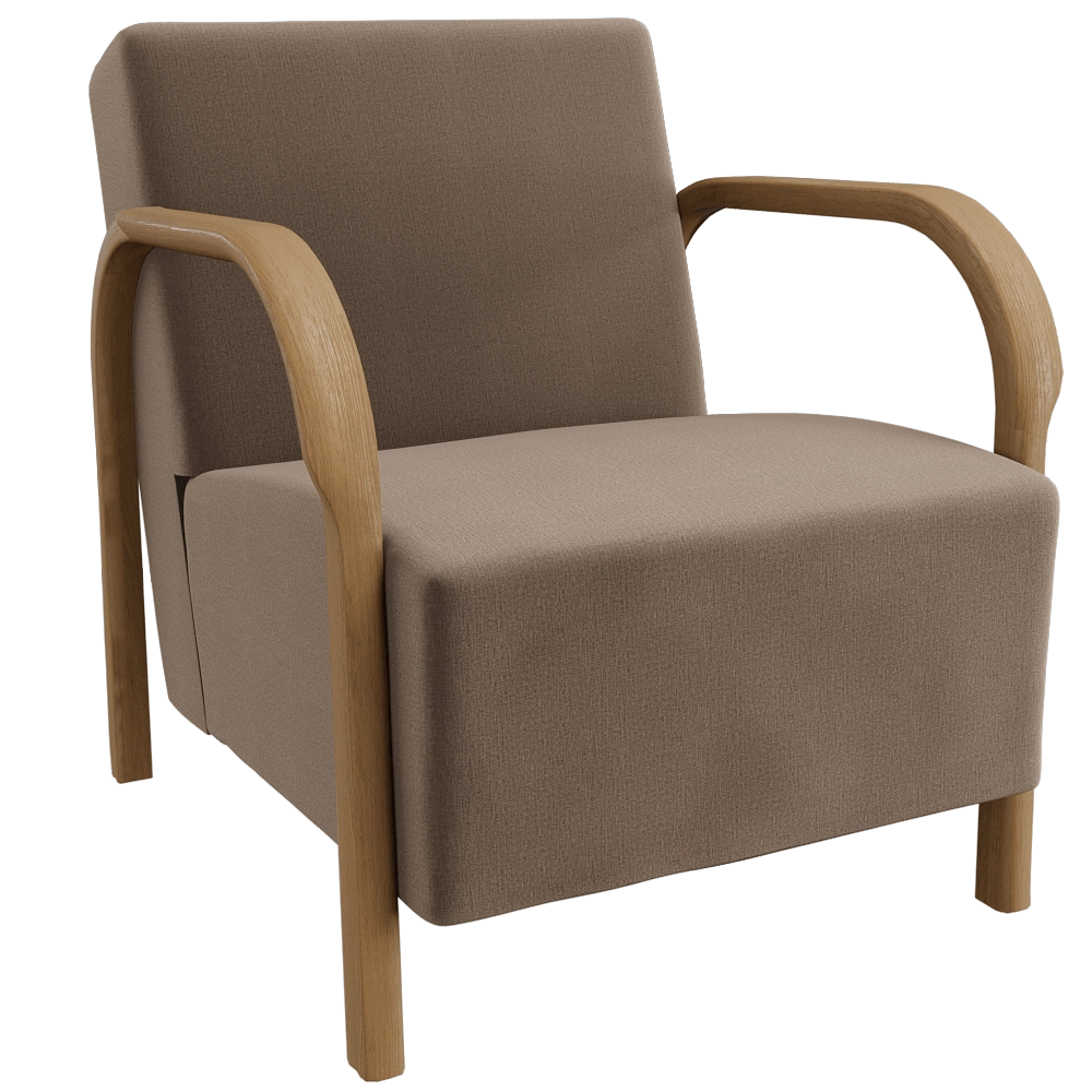 Mazo – Lounge chair ARCH 3D Model Mazo – Lounge chair ARCH 3D Model