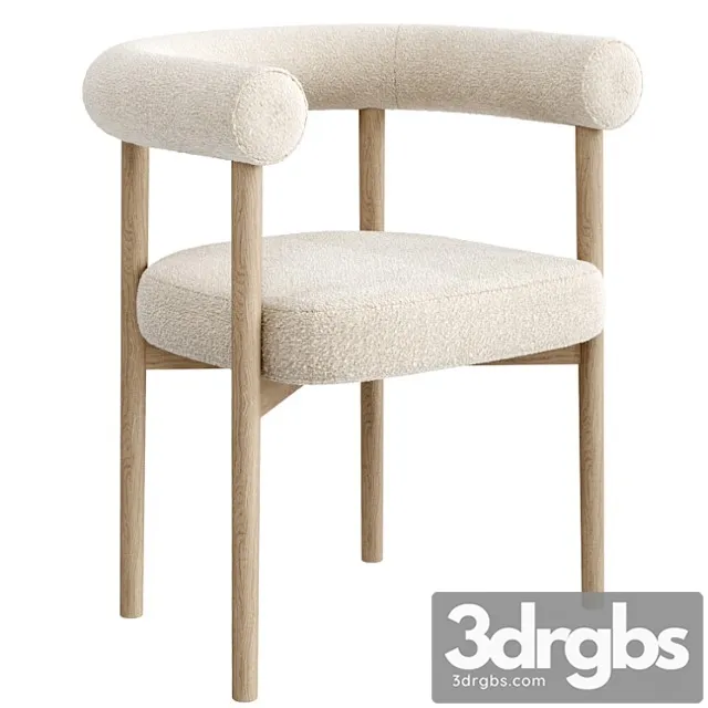 Mazz boucle dining chair by leanne ford Mazz boucle dining chair by leanne ford