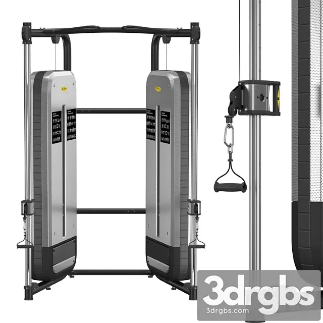 Mb430 dual adjustable pulley 3D Model Download