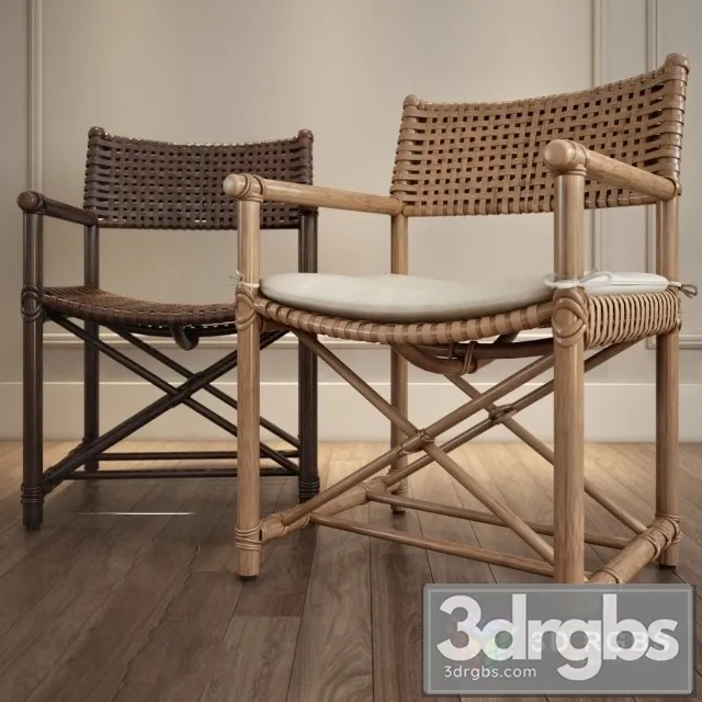 Mc Guire Antalya Chair 3D Model Download Mc Guire Antalya Chair 3D Model Download
