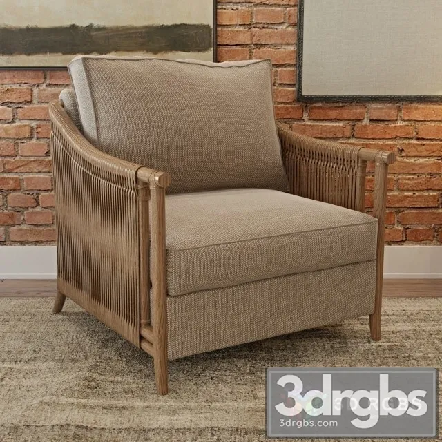 Mc Guire Jolie Lounge Armchair 3D Model Download Mc Guire Jolie Lounge Armchair 3D Model Download