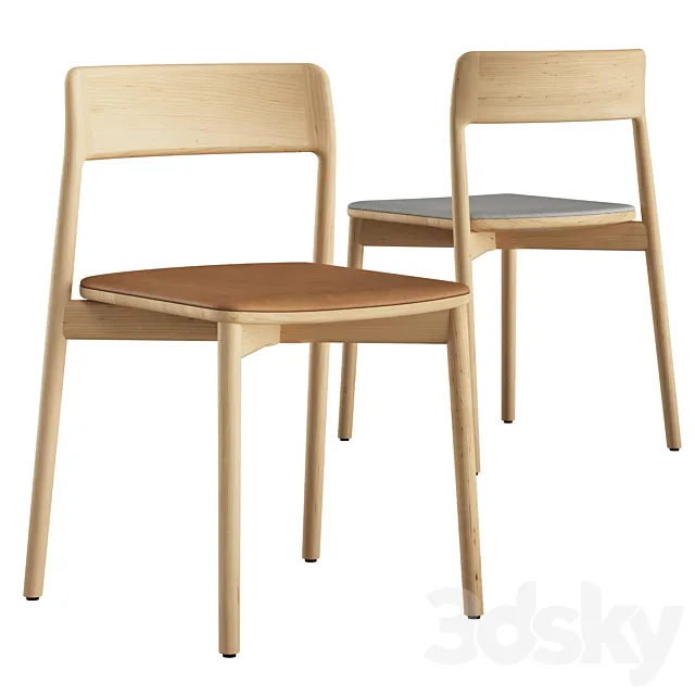 MC24-SETA UPHOLSTERY by Mattiazzi 3D Model