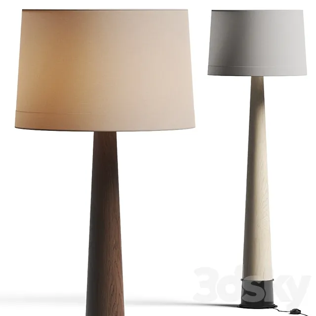 Mcgee & Co. Kamile Floor Lamp 3D Model