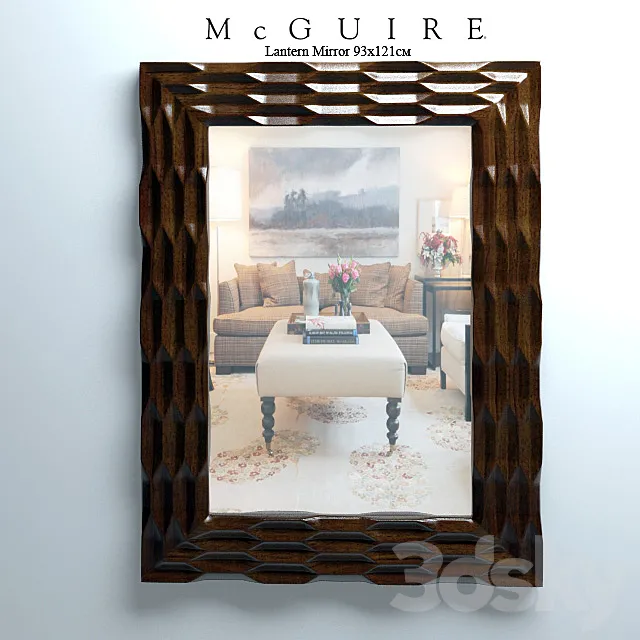 Mcguire lantern mirror 3DModel Mcguire lantern mirror 3DModel