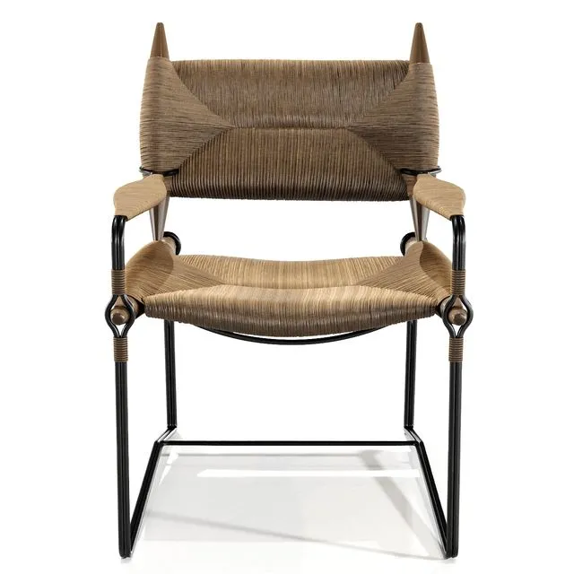 Mcguirefurniture BILL SOFIELD BATON ARM CHAIR 3D Model