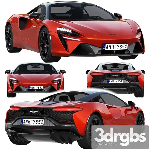 Mclaren Artura 2022 3D Model Download