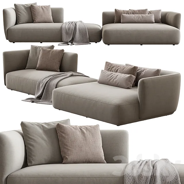 MDF Italia _ Cozy (Composition 01) 3DModel MDF Italia _ Cozy (Composition 01) 3DModel