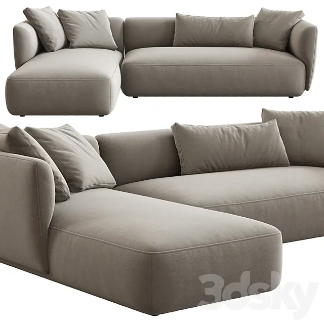 MDF Italia _ Cozy Corner Composition 3DModel MDF Italia _ Cozy Corner Composition 3DModel