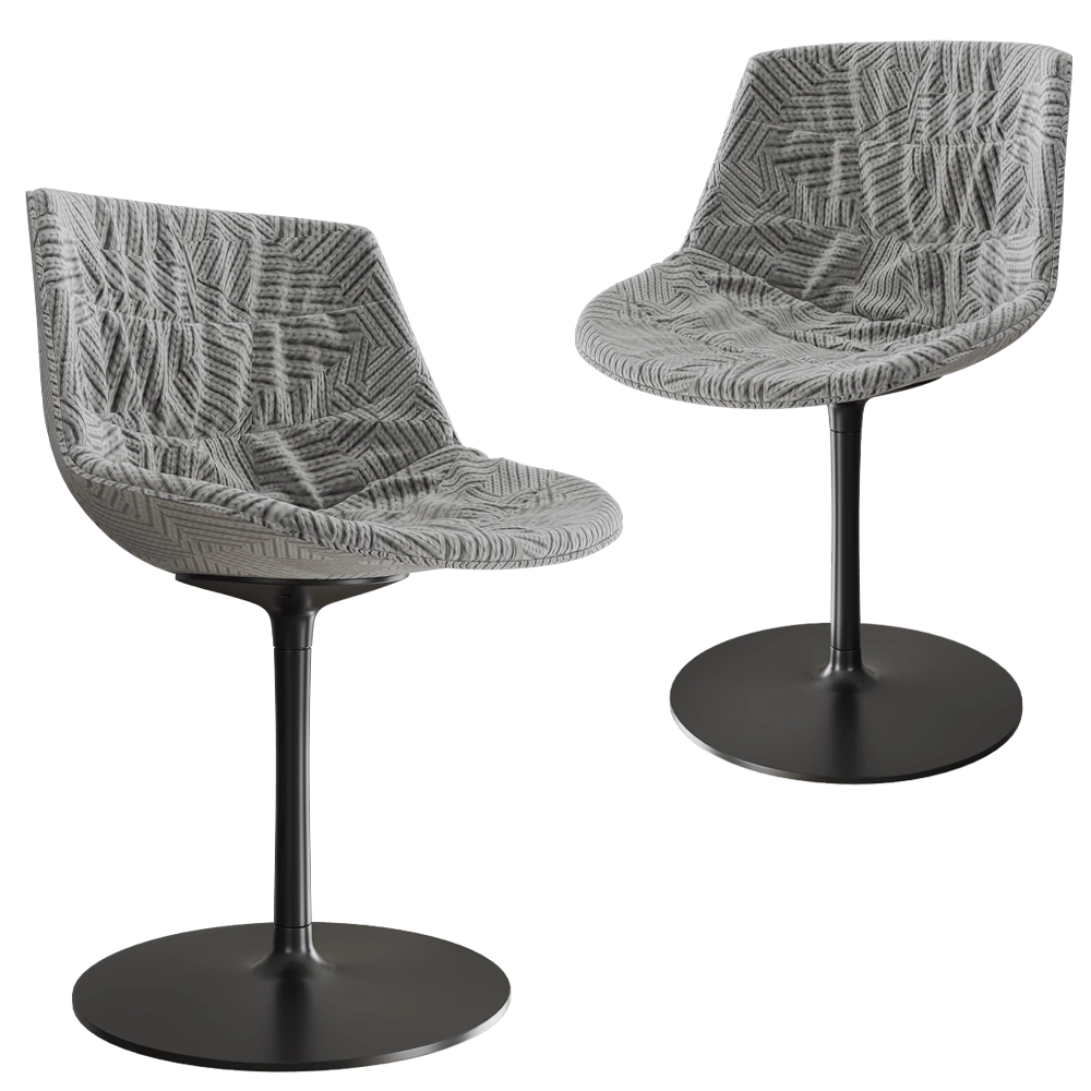 MDF Italia – Chair FLOW TEXTILE 3D Model MDF Italia – Chair FLOW TEXTILE 3D Model