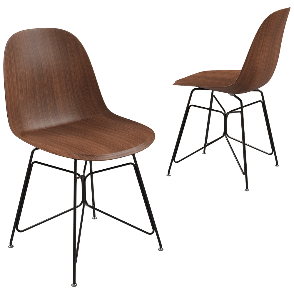 MDF Italia – Chair Press butterfly base 3D Model