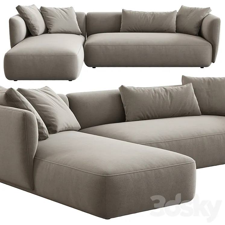 MDF Italia \/ Cozy Corner Composition 3D Model Free Download