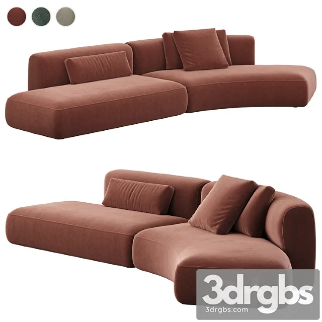 Mdf italia cozy curve sofa Mdf italia cozy curve sofa